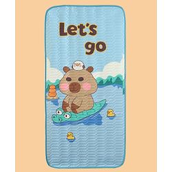 Babyhug Diaper Changing Mats Blue Mat: 60*120cm;   Pillow: 20*36cm Unisex