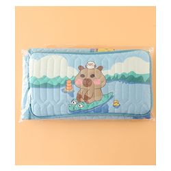 Babyhug Diaper Changing Mats Blue Mat: 60*120cm;   Pillow: 20*36cm Unisex