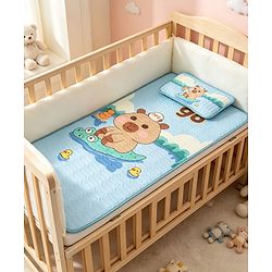 Babyhug Diaper Changing Mats Blue Mat: 60*120cm;   Pillow: 20*36cm Unisex