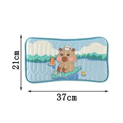 Babyhug Diaper Changing Mats Blue Mat: 60*120cm;   Pillow: 20*36cm Unisex