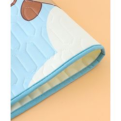 Babyhug Diaper Changing Mats Blue Mat: 60*120cm;   Pillow: 20*36cm Unisex