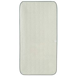 Babyhug Cooling Latex Baby Diaper Changing Mat with Pillow - Green| 60 cm x 120 cm| Soft & Comfortable| Breathable & Skin-Friendly| Cooling Surface| Anti-Slip Base| Washable