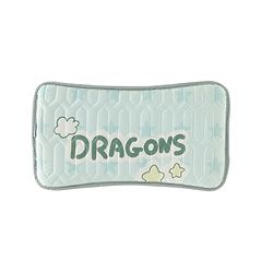 Babyhug Cooling Latex Baby Diaper Changing Mat with Pillow - Green| 60 cm x 120 cm| Soft & Comfortable| Breathable & Skin-Friendly| Cooling Surface| Anti-Slip Base| Washable