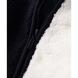 Babyhug Fur Woven Full Sleeves   Hooded Winter Jacket - White