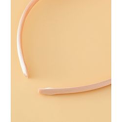 Babyhug Hair Band With Bow Applique Free Size - Pink