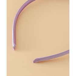 Babyhug Hair Band With Bow Applique Free Size - Pink