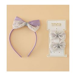 Babyhug Hair Accessories Combo Sets Free Size - Beige