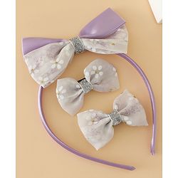 Babyhug Hair Accessories Combo Sets Free Size - Beige