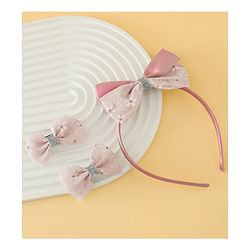 Babyhug Hair Accessories Combo Sets Free Size - Beige