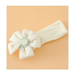 Babyhug Free Size Cute & Stylish Headbands with Floral Applique - Pink