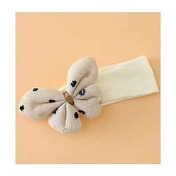 Babyhug Free Size Butterfly Headbands -Beige