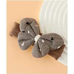 Babyhug Free Size Butterfly Headbands -Beige