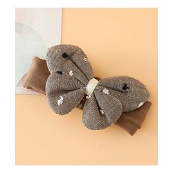 Babyhug Free Size Butterfly Headbands -Beige