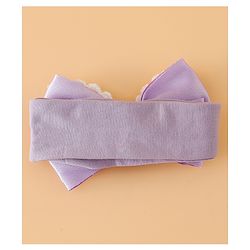 Babyhug Free Size Bow Headbands - Beige