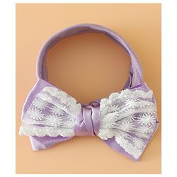 Babyhug Free Size Bow Headbands - Beige
