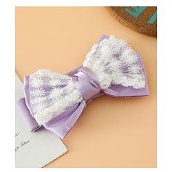 Babyhug Free Size Bow Headbands - Beige