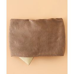 Babyhug Free Size Cute & Stylish Headbands with Bow Applique - Beige