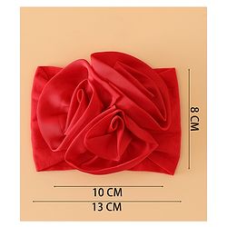 Babyhug Free Size Headbands with Floral Applique - Beige