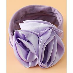 Babyhug Free Size Headbands with Floral Applique - Beige