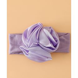 Babyhug Free Size Headbands with Floral Applique - Beige