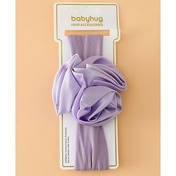Babyhug Free Size Headbands with Floral Applique - Beige
