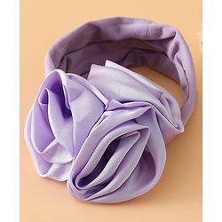 Babyhug Free Size Headbands with Floral Applique - Beige