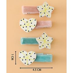 Babyhug Hair Pins And Clips Free Size - Pink