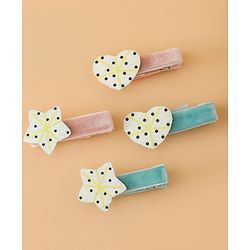 Babyhug Hair Pins And Clips Free Size - Pink