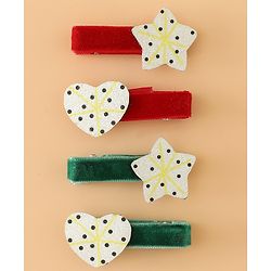 Babyhug Hair Pins And Clips Free Size - Pink