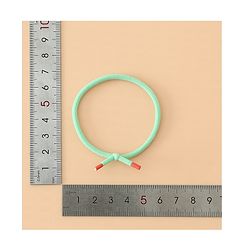 Babyhug Hair Rubber Bands Green/Light Yellow/Purple Free Size Girl