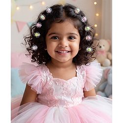 Babyhug Hair Pins And Clips Free Size - Pink