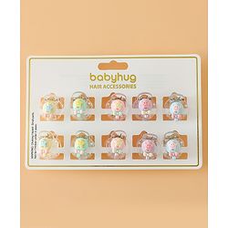 Babyhug Hair Pins And Clips Free Size - Pink