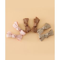 Babyhug Hair Pins And Clips Free Size - Brown