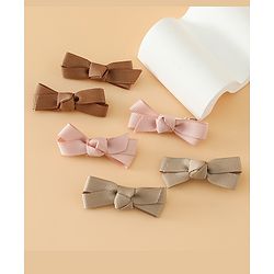 Babyhug Hair Pins And Clips Free Size - Brown