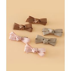 Babyhug Hair Pins And Clips Free Size - Brown