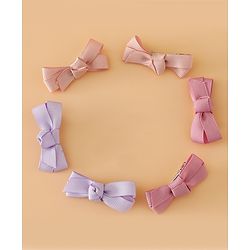 Babyhug Hair Pins And Clips Free Size - Brown