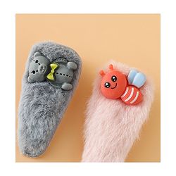 Babyhug Free Size Hair Pins And Clips 2 Pair - Multicolor