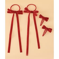 Babyhug Hair Pins And Clips Free Size - Red
