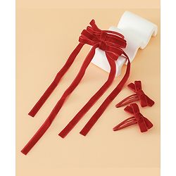 Babyhug Hair Pins And Clips Free Size - Red