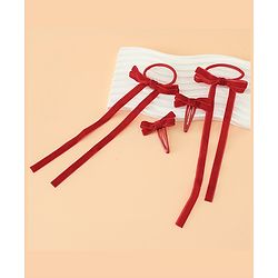 Babyhug Hair Pins And Clips Free Size - Red