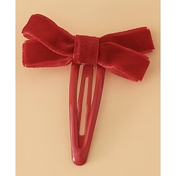 Babyhug Hair Pins And Clips Free Size - Red