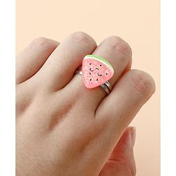 Babyhug Finger Ring Pack of 12 Multicolor Free Size Girl - Pink