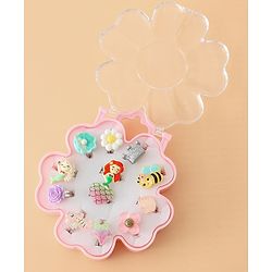 Babyhug Finger Ring Pack of 12 Multicolor Free Size Girl