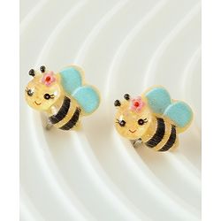 Babyhug Earrings Multicolor Free Size Girl Pair of 6 - Pink & Puprle