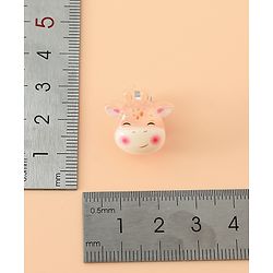 Babyhug Earrings Multicolor Free Size Girl Pair of 6 - Pink & Puprle