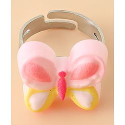 Babyhug Kids Pastel Beaded Jewellery Set with Cute Charms - Pink & Red