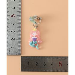Babyhug Kids Pastel Beaded Jewellery Set with Cute Charms - Pink & Red