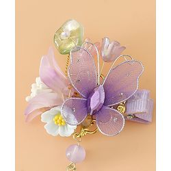 Babyhug Free Size Hair Pins And Clips - Purple