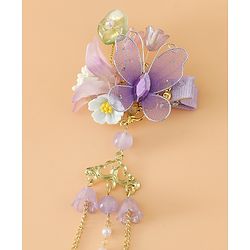 Babyhug Free Size Hair Pins And Clips - Purple
