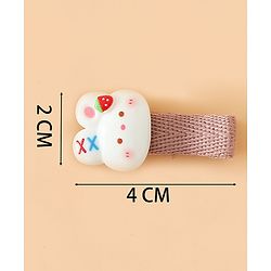Babyhug Hair Pins And Clips Pack of 5 Free Size - Brown